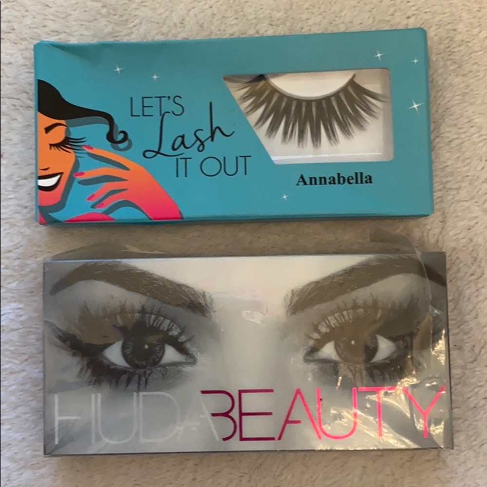Huda lash and Annabella lash